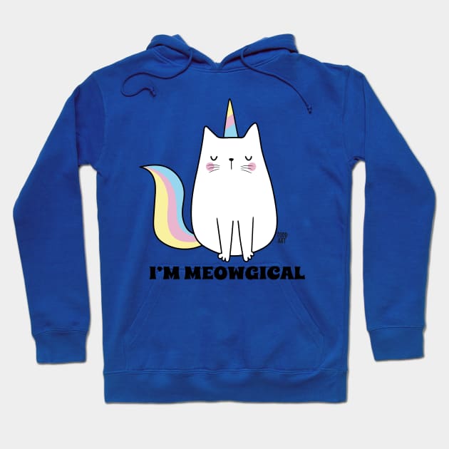 MEOWGICAL Hoodie by toddgoldmanart